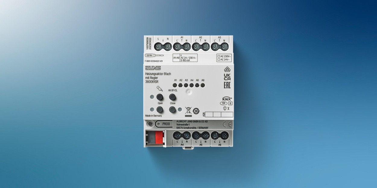 KNX Heizungsaktor 6-fach bei Fiedler Elektro-Sanitär-Heizung-Solar in Lohr/ Main