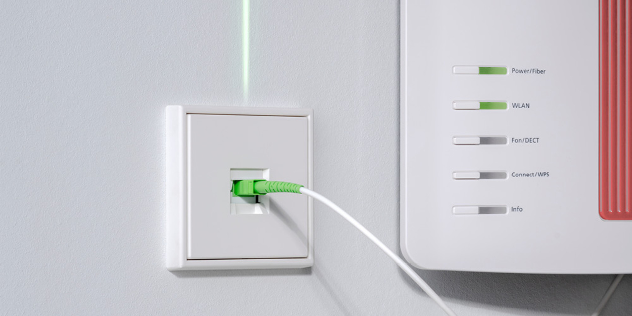 Die neuen Glasfaser-Anschlussdosen bei Fiedler Elektro-Sanitär-Heizung-Solar in Lohr/ Main