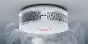 Gira Rauchwarnmelder bei Fiedler Elektro-Sanitär-Heizung-Solar in Lohr/ Main